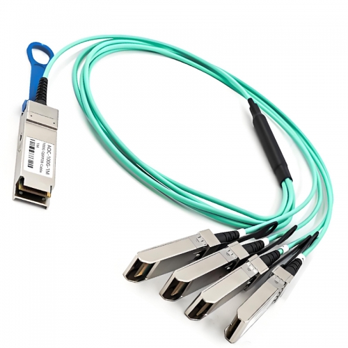 100Gb/s QSFP28 TO 4SFP28 Active Optical Cable
