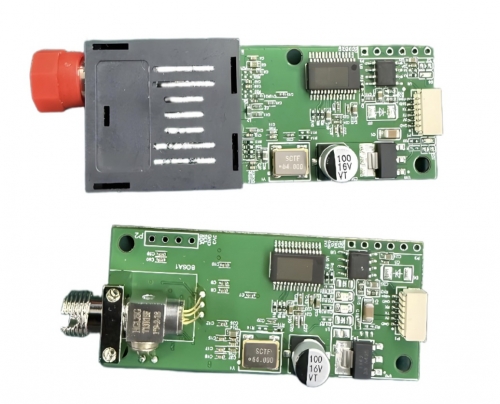 Sky module for fiber optics to FPV Drones